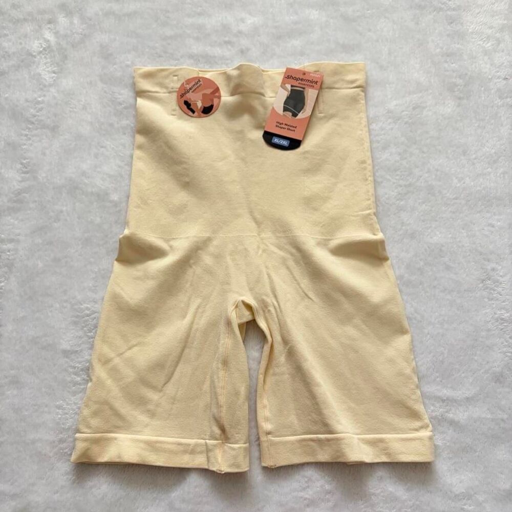 Shapemint Essentials High Waisted Shape Shorts Size XL/2XL NWT Shapewear